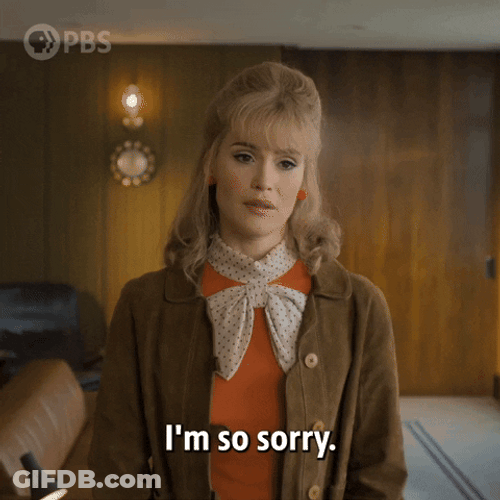 So Sorry Gemma Arterton Apologetic GIF