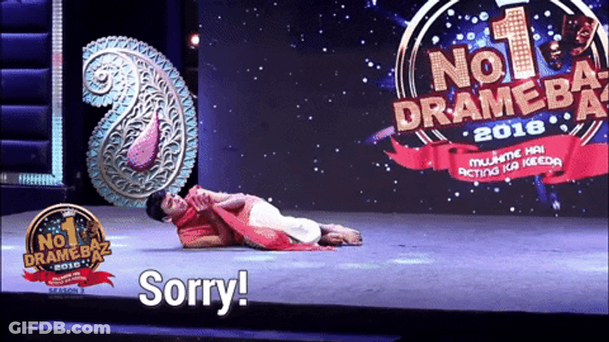 So Sorry Grish Majethiya Indian Actor GIF