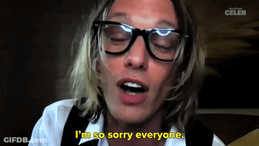 So Sorry Jamie Campbell Bower Stranger Things GIF