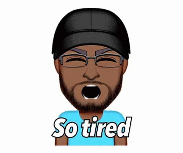 So Tired Avatar Guy GIF