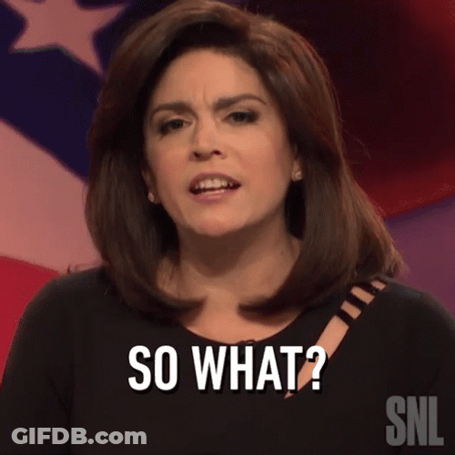 So What Jeanine Pirro SNL GIF