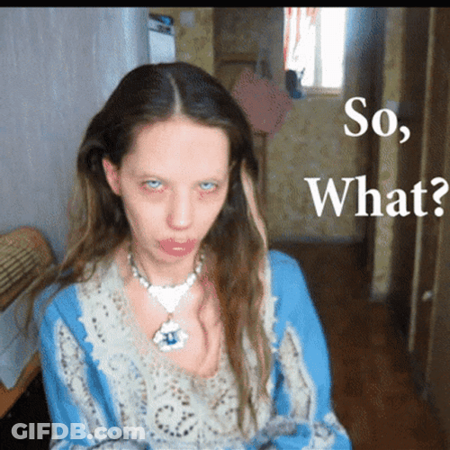 So What Weird Beauty Video Clip GIF