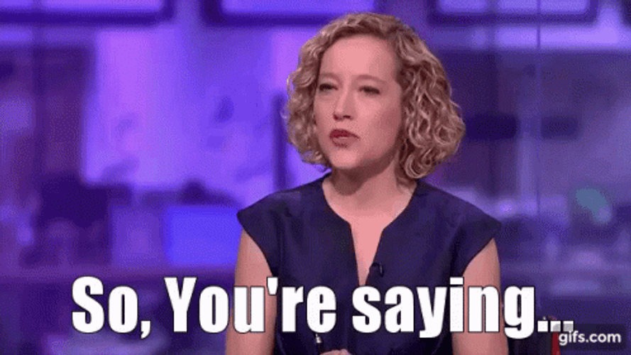 So You're Saying There's A Chance Cathy Newman GIF