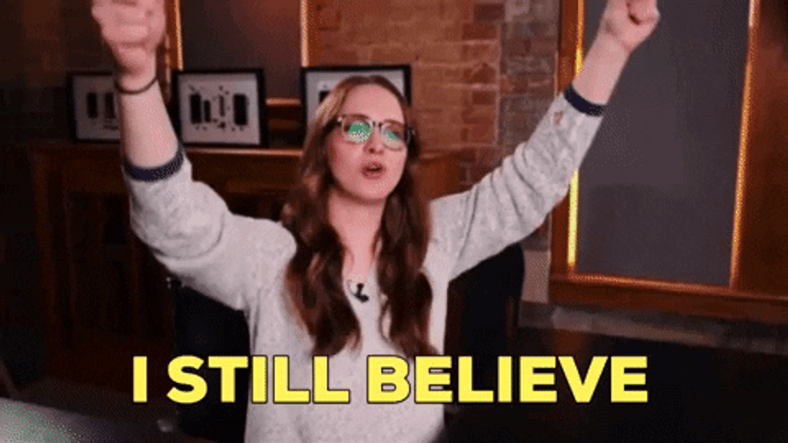 So You're Saying There's A Chance Sara Dietschy GIF