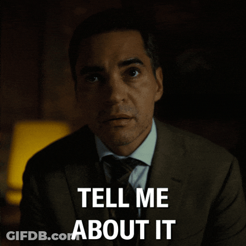 So You're Telling Me About There's A Chance GIF