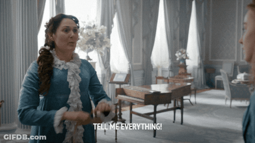 So You're Telling Me Everything There's A Chance GIF