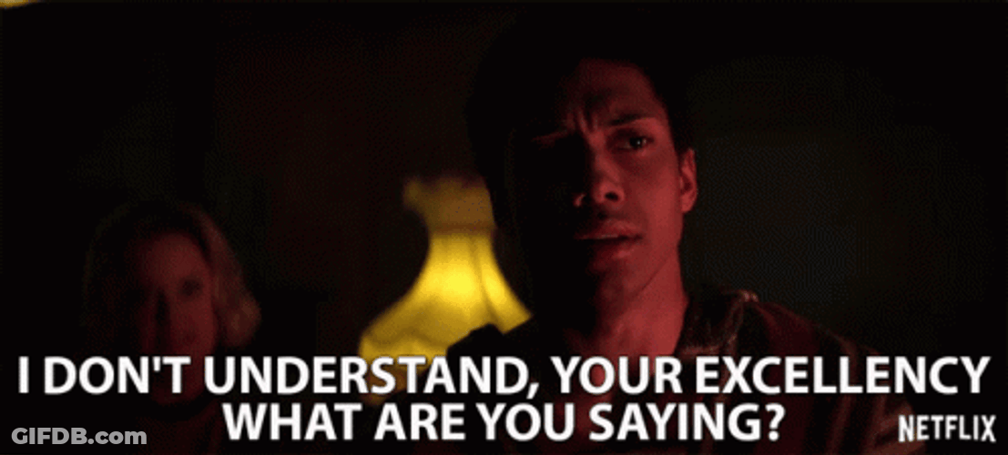 So You're Telling Me There's A Chance GIF