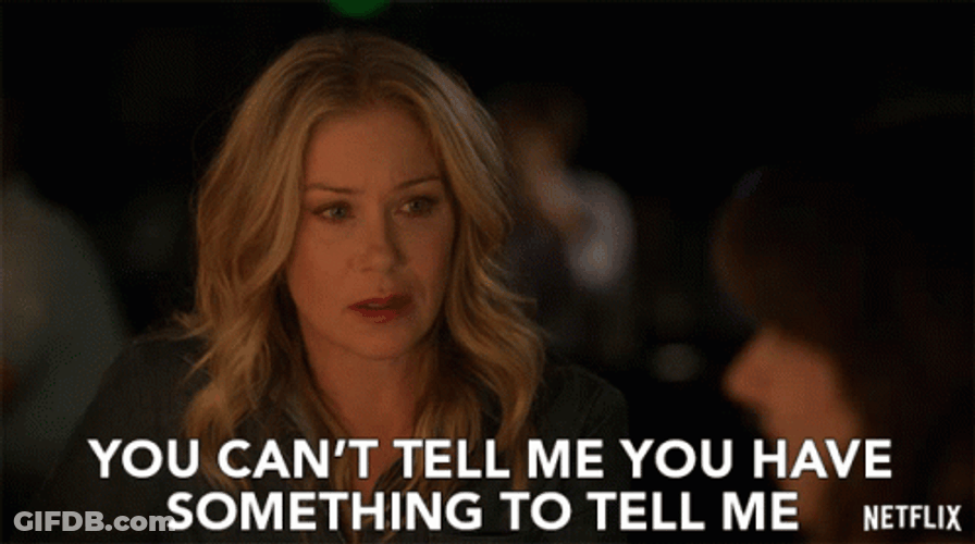 So You're Telling Me There's A Chance Tonight GIF