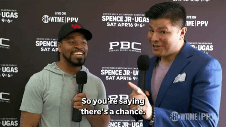So Youre Saying Theres A Chance Interview GIF