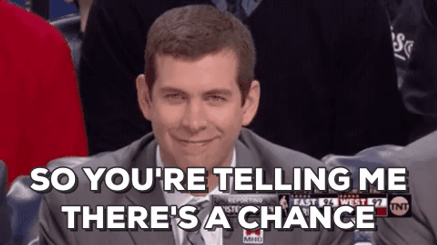 So Youre Saying Theres A Chance Judging GIF