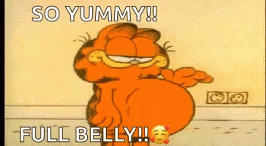 So Yummy Stuffed Full Belly GIF