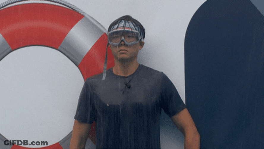 Soaking Wet Guy GIF