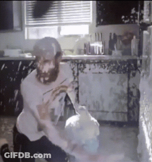 Soap In A Bottle Explode GIF