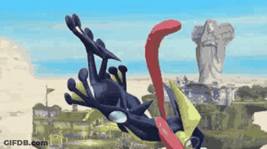 Soaring Greninja GIF