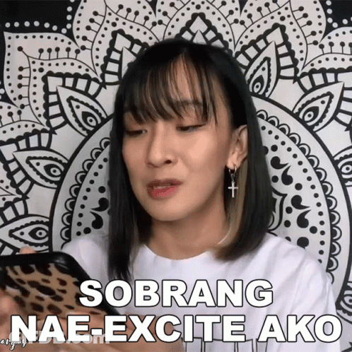 Sobrang Naeexcite Ako Maria Faye Vargas GIF