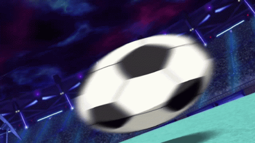 Soccer Ball Strong Impact GIF