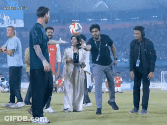 Soccer Field Group With Rolex GIFs Watermark GIF