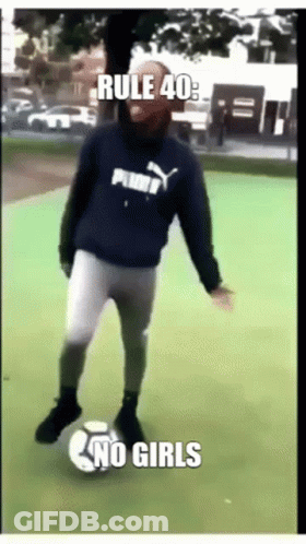 Soccer Field With Fly Emirates Ads GIF