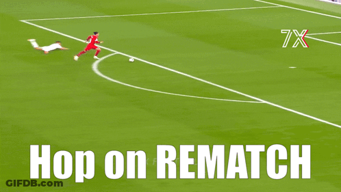Soccer Field With Hop On Rematch GIF