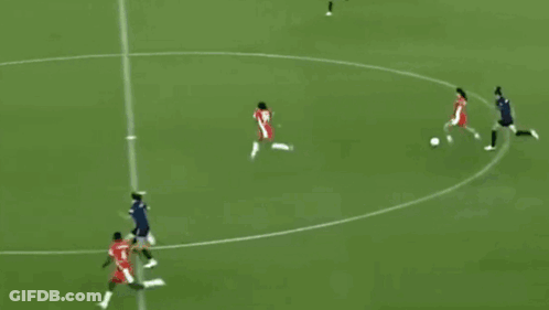Soccer Field With Nike Soccer Banner GIF