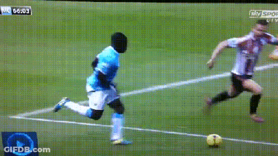 Soccer Foul Trip GIF