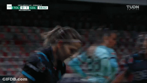 Soccer Game 0-1 Score GIF