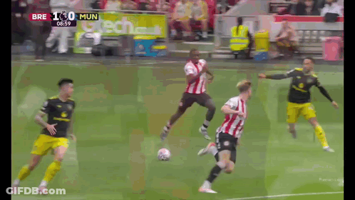 Soccer Game 1-0 Score GIF