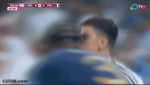 Soccer Game Argentina Vs France GIF