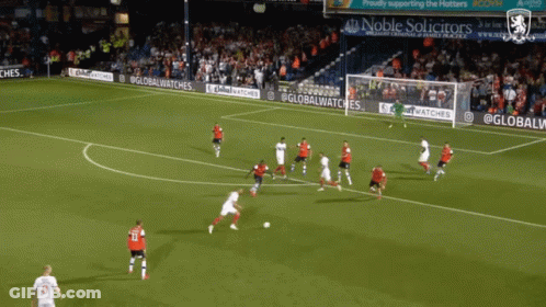 Soccer Game At Noble Solicitors Banner GIF