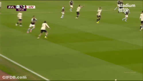 Soccer Game AVL Vs LIV On Stadium Astro GIF