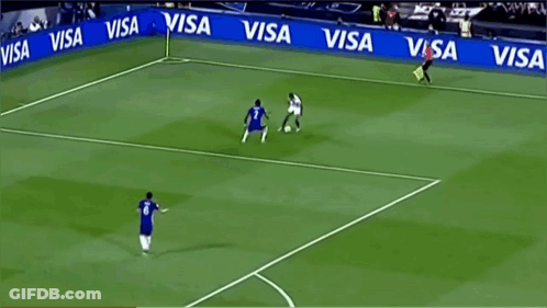 Soccer Game Between Che And Pal Live GIF
