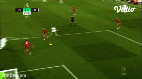 Soccer Game Between Liv And Lee GIF