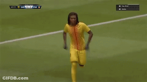 Soccer Game Between SNV And POR GIF