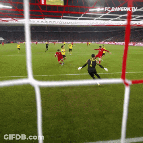 Soccer Game Broadcast On FC Bayern.TV GIF