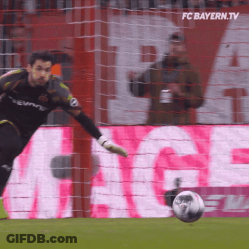 Soccer Game Broadcast On FC Bayern TV GIF