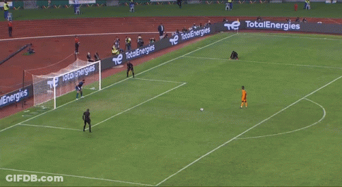 Soccer Game Broadcast On UEFA TV GIF