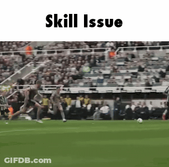 Soccer Game Crowd Skill Issue GIF