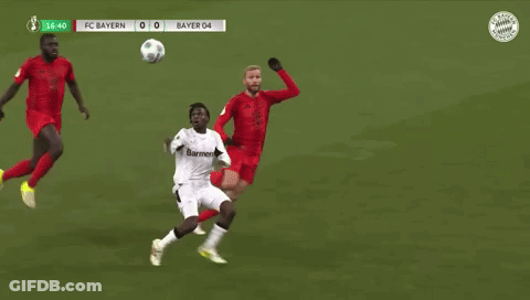 Soccer Game FC Bayern Vs Bayer 04 GIF
