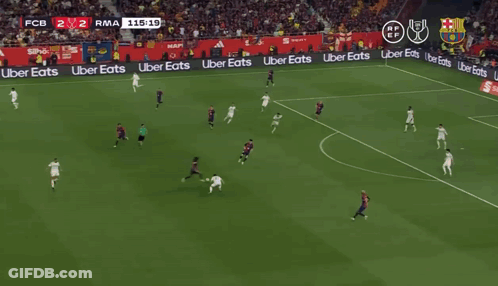 Soccer Game FCB Vs RMA GIF