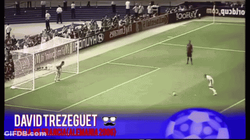 Soccer Game Featuring David Trezeguet GIF