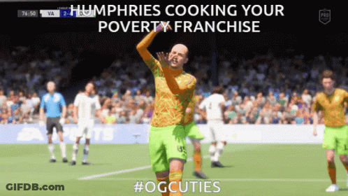 Soccer Game Humphries Cooking Your Poverty Franchise GIF