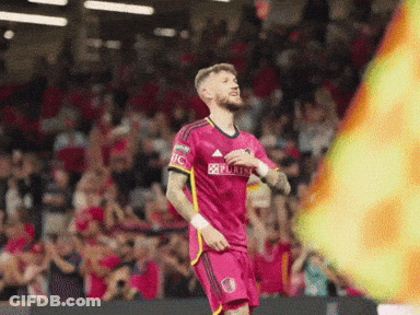 Soccer Game In A Stadium GIF