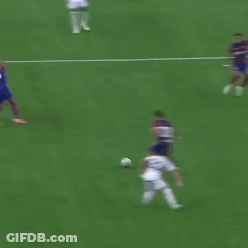 Soccer Game In Front Of DirecTV Sign GIF