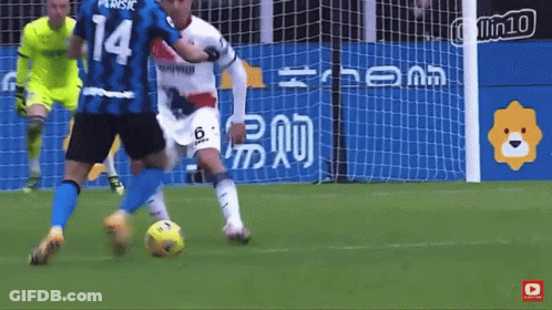 Soccer Game In Front Of Madeinitaly.com.it Sign GIF