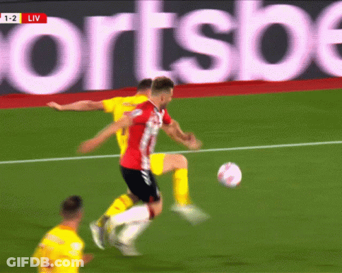 Soccer Game In Front Of Sportsbet Banner GIF
