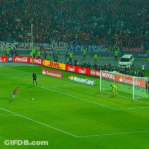 Soccer Game In Stadium GIF
