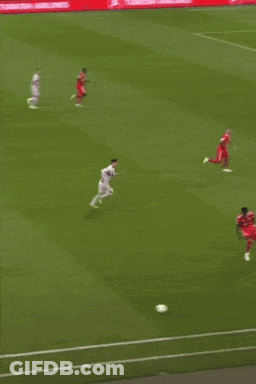 Soccer Game In Stadium With Coca Cola Ad GIF