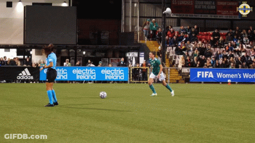 Soccer Game On Adidas Sponsored Field GIF