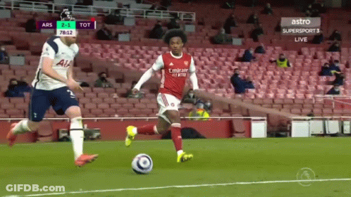 Soccer Game On Astro SuperSport 3 GIF