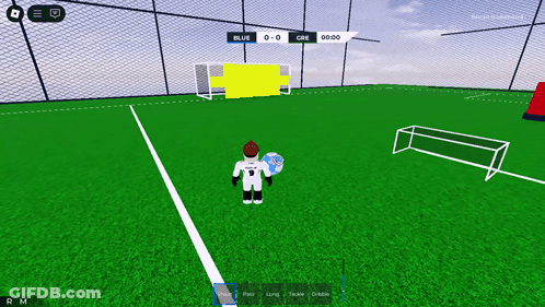 Soccer Game On Computer Screen GIF